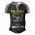 Gun Safety V2 Men's Henley Shirt Raglan Sleeve 3D Print T-shirt Black Grey