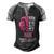Her Fight Is My Fight Pink Ribbon Breast Caner Men's Henley Shirt Raglan Sleeve 3D Print T-shirt Black Grey