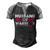 Husband Of A Warrior Breast Cancer Awareness Pink   Men's Henley Shirt Raglan Sleeve 3D Print T-shirt Black Grey