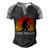 I Love Bigfoot Meaningful Gift Sasquatch Camping Hide And Seek Champion Cool Gif Men's Henley Shirt Raglan Sleeve 3D Print T-shirt Black Grey