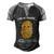 Im In Shape Unfortunately Its The Shape Of A Potato Gift Men's Henley Shirt Raglan Sleeve 3D Print T-shirt Black Grey