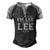 Im Lee Doing Lee Things Men's Henley Shirt Raglan Sleeve 3D Print T-shirt Black Grey