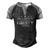 Im Liberty Doing Liberty Things Men's Henley Shirt Raglan Sleeve 3D Print T-shirt Black Grey
