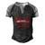 Mind Your Own Uterus V7 Men's Henley Shirt Raglan Sleeve 3D Print T-shirt Black Grey