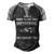 More To Life Then Motocross Men's Henley Shirt Raglan Sleeve 3D Print T-shirt Black Grey