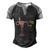 My Body My Choice V2 Men's Henley Shirt Raglan Sleeve 3D Print T-shirt Black Grey