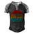 Retro Vintage Skateboard V2 Men's Henley Shirt Raglan Sleeve 3D Print T-shirt Black Grey