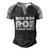 Roe Roe Roe Your Vote V2 Men's Henley Shirt Raglan Sleeve 3D Print T-shirt Black Grey