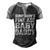 Somebodys Fine Ass Baby Daddy Men's Henley Shirt Raglan Sleeve 3D Print T-shirt Black Grey
