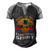 This Is My Hawaiian Gift Men's Henley Shirt Raglan Sleeve 3D Print T-shirt Black Grey