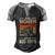 Truck Driver Gift Real Drive Big Rigs Vintage Gift Men's Henley Shirt Raglan Sleeve 3D Print T-shirt Black Grey