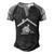 Turntable Dance House Dj Disc Beatmaker Music Producer Gift Men's Henley Shirt Raglan Sleeve 3D Print T-shirt Black Grey