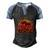 Desantis Escape To Florida Great Gift Men's Henley Shirt Raglan Sleeve 3D Print T-shirt Black Blue
