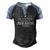 Im Jovanni Doing Jovanni Things Men's Henley Shirt Raglan Sleeve 3D Print T-shirt Black Blue