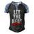 Let The Beat Drop Funny Dj Mixing Men's Henley Shirt Raglan Sleeve 3D Print T-shirt Black Blue