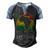 One Month Cant Hold Our History Pan African Black History  Men's Henley Shirt Raglan Sleeve 3D Print T-shirt Black Blue
