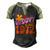 50Th Birthday Groovy Since 1972 Men's Henley Shirt Raglan Sleeve 3D Print T-shirt Black Forest