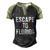 Desantis Escape To Florida Cute Gift Meaningful Gift Men's Henley Shirt Raglan Sleeve 3D Print T-shirt Black Forest