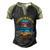 Desantis Escape To Florida Great Gift V3 Men's Henley Shirt Raglan Sleeve 3D Print T-shirt Black Forest