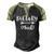 Dietary Squad Dietary Aide Rock  Men's Henley Shirt Raglan Sleeve 3D Print T-shirt Black Forest