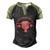 Don’T Tread On Me Uterus Cool Gift Men's Henley Shirt Raglan Sleeve 3D Print T-shirt Black Forest