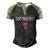 Don’T Tread On Me Uterus Gift V2 Men's Henley Shirt Raglan Sleeve 3D Print T-shirt Black Forest