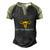 Don’T Tread On Me Uterus Gift V4 Men's Henley Shirt Raglan Sleeve 3D Print T-shirt Black Forest
