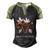 Don’T Tread On Me Uterus Great Gift Men's Henley Shirt Raglan Sleeve 3D Print T-shirt Black Forest