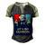 Funny Anti Biden Donald Trump Let’S Go Brandon Men's Henley Shirt Raglan Sleeve 3D Print T-shirt Black Forest