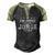 Im Jorge Doing Jorge Things Men's Henley Shirt Raglan Sleeve 3D Print T-shirt Black Forest