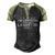 Im Langston Doing Langston Things Men's Henley Shirt Raglan Sleeve 3D Print T-shirt Black Forest