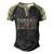 Mind Your Own Uterus V11 Men's Henley Shirt Raglan Sleeve 3D Print T-shirt Black Forest
