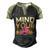 Mind Your Own Uterus V5 Men's Henley Shirt Raglan Sleeve 3D Print T-shirt Black Forest