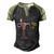 My Body My Choice V2 Men's Henley Shirt Raglan Sleeve 3D Print T-shirt Black Forest