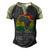 One Month Cant Hold Our History Pan African Black History  Men's Henley Shirt Raglan Sleeve 3D Print T-shirt Black Forest