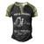 Pops & Grandsons - Best Friends Men's Henley Shirt Raglan Sleeve 3D Print T-shirt Black Forest