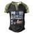 Proud Air National Guard Aunt Usa Military Women Men's Henley Shirt Raglan Sleeve 3D Print T-shirt Black Forest