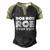 Roe Roe Roe Your Vote V2 Men's Henley Shirt Raglan Sleeve 3D Print T-shirt Black Forest