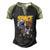 Space Rex Dinosaur Galaxy Men's Henley Shirt Raglan Sleeve 3D Print T-shirt Black Forest