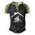 Turntable Dance House Dj Disc Beatmaker Music Producer Gift Men's Henley Shirt Raglan Sleeve 3D Print T-shirt Black Forest