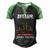 Addicted To Drag Racing Front Men's Henley Shirt Raglan Sleeve 3D Print T-shirt Black Green