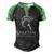 Ancient Spartan Greek History - Spartans Never Surrender Men's Henley Shirt Raglan Sleeve 3D Print T-shirt Black Green