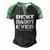 Best Daddy Ever Fathers Day For Dads 007 Men's Henley Raglan T-Shirt Black Green