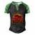 Desantis Escape To Florida Great Gift Men's Henley Shirt Raglan Sleeve 3D Print T-shirt Black Green