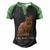 Do What I Want Funny Orange Tabby Cat Lovers Gifts Men's Henley Shirt Raglan Sleeve 3D Print T-shirt Black Green