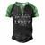 Im Leroy Doing Leroy Things Men's Henley Shirt Raglan Sleeve 3D Print T-shirt Black Green
