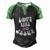 Love Like Jesus Religious God Christian Words Gift V3 Men's Henley Shirt Raglan Sleeve 3D Print T-shirt Black Green