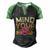 Mind Your Own Uterus V5 Men's Henley Shirt Raglan Sleeve 3D Print T-shirt Black Green