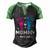Pink Or Blue Mommy Loves You Gender Reveal Baby Gift Men's Henley Shirt Raglan Sleeve 3D Print T-shirt Black Green