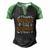 Thick Thights And Spooky Vibes Witch Broom Halloween Men's Henley Shirt Raglan Sleeve 3D Print T-shirt Black Green
